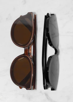 & Other Stories Abgerundete Sonnenbrille aus Acetat