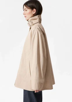 & Other Stories A-Linien-Jacke mit Tunnelkragen