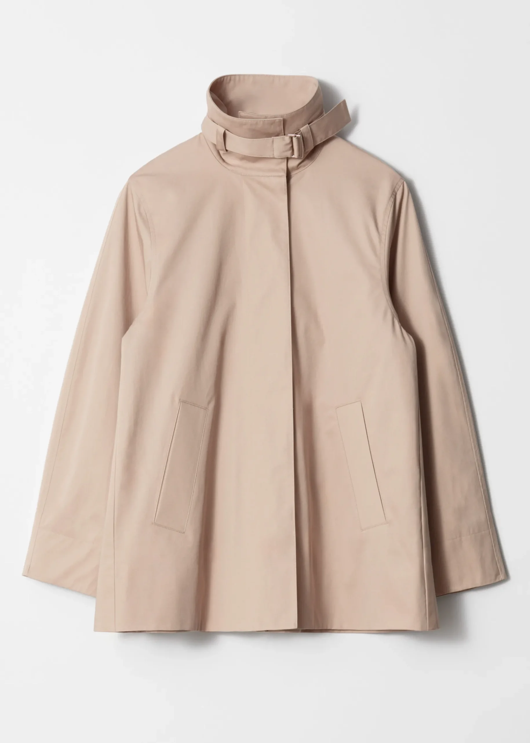 & Other Stories A-Linien-Jacke mit Tunnelkragen