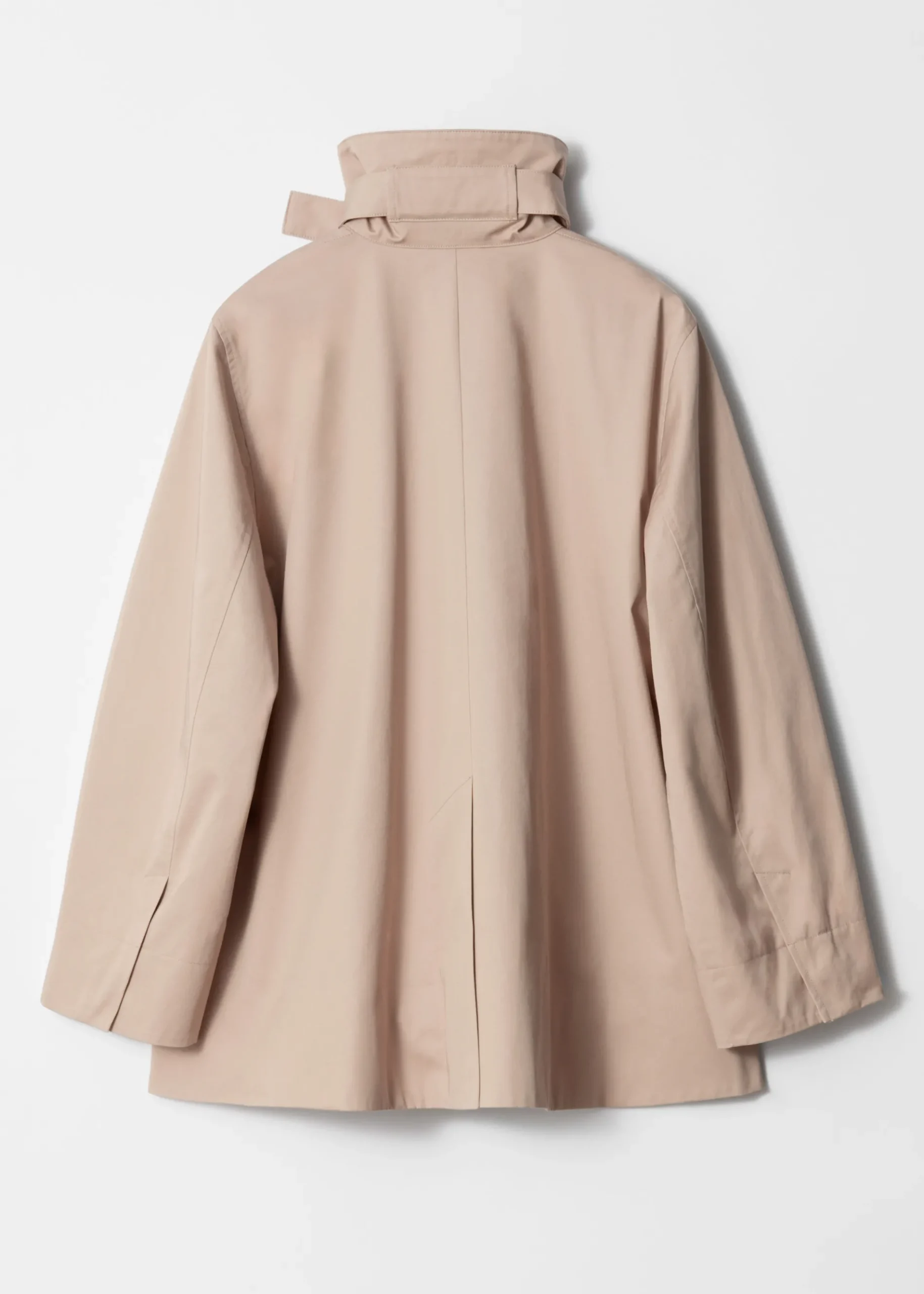 & Other Stories A-Linien-Jacke mit Tunnelkragen