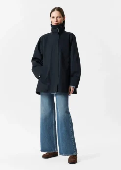 & Other Stories A-Linien-Jacke mit Tunnelkragen