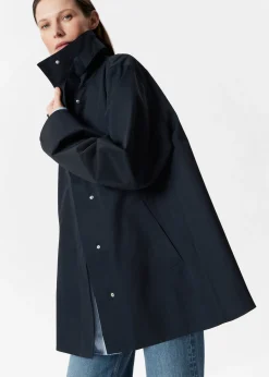 & Other Stories A-Linien-Jacke mit Tunnelkragen