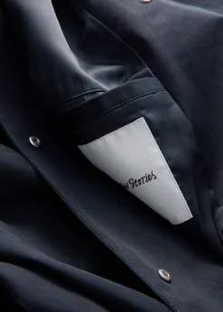 & Other Stories A-Linien-Jacke mit Tunnelkragen