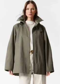 & Other Stories A-Linien-Jacke mit Tunnelkragen