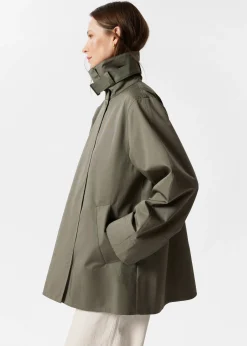 & Other Stories A-Linien-Jacke mit Tunnelkragen