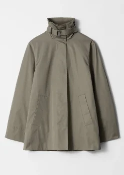& Other Stories A-Linien-Jacke mit Tunnelkragen
