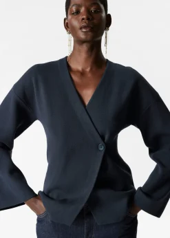 & Other Stories Asymmetrische Strickjacke