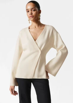 & Other Stories Asymmetrische Strickjacke