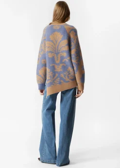 & Other Stories Asymmetrischer Jacquard-Pullover