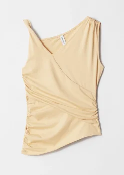 & Other Stories Asymmetrisches Tanktop mit Drapierung