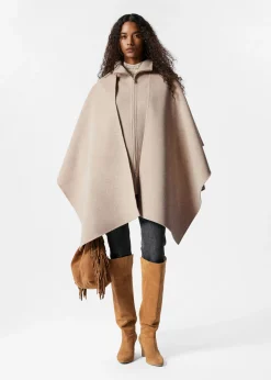 & Other Stories Asymmetrisches Woll-Cape