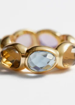 & Other Stories Auffälliger Ring mit Schmucksteinen