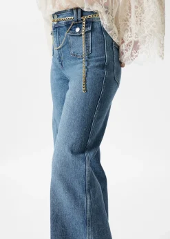 & Other Stories Ausgestellte Jeans mit Bügelfalten
