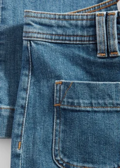 & Other Stories Ausgestellte Jeans mit hohem Bund