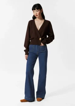 & Other Stories Ausgestellte Jeans mit hohem Bund