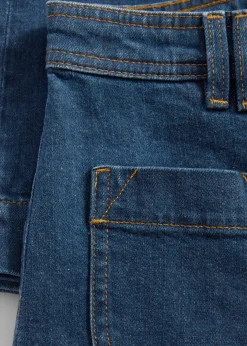 & Other Stories Ausgestellte Jeans mit hohem Bund