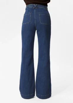 & Other Stories Ausgestellte Jeans mit hohem Bund