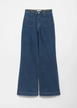 & Other Stories Ausgestellte Jeans mit hohem Bund