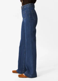 & Other Stories Ausgestellte Jeans mit hohem Bund