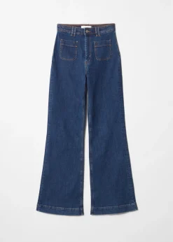 & Other Stories Ausgestellte Jeans mit hohem Bund