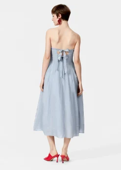 & Other Stories Ausgestelltes Midikleid