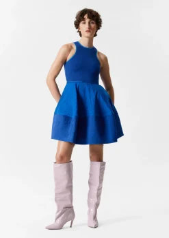& Other Stories Ausgestelltes Minikleid