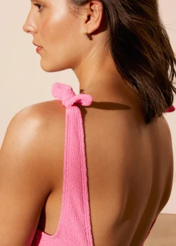 & Other Stories Badeanzug mit Schleifen