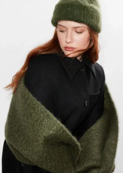 & Other Stories Beanie aus einer gebürsteten Mohairmischung