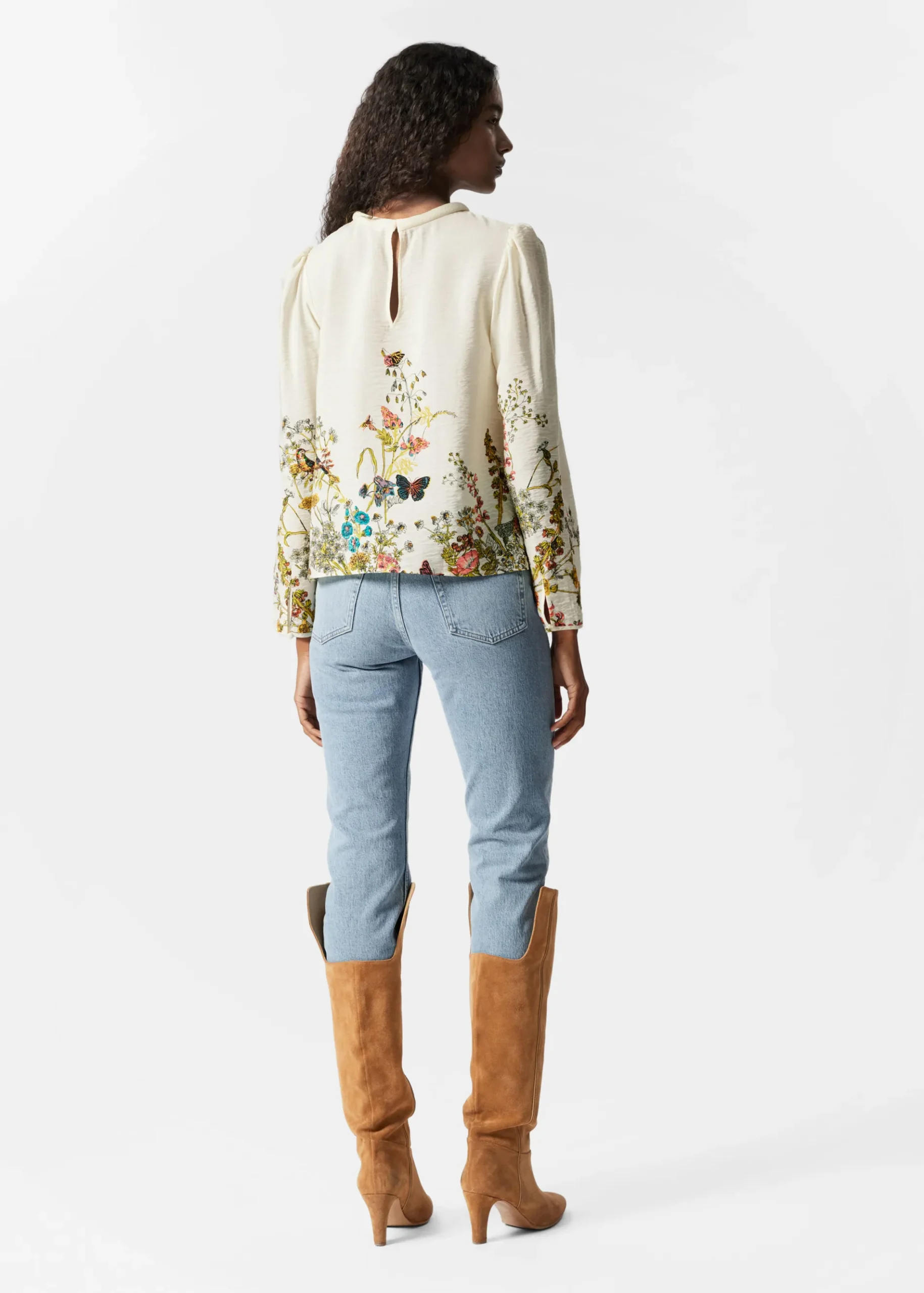 & Other Stories Bedruckte Bluse
