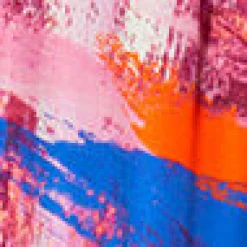 & Other Stories Bedrucktes Maxikleid aus Seide