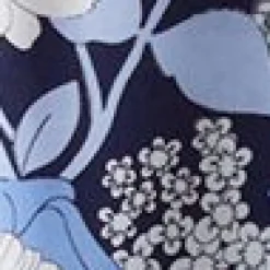 & Other Stories Bedrucktes Minikleid mit Kragen