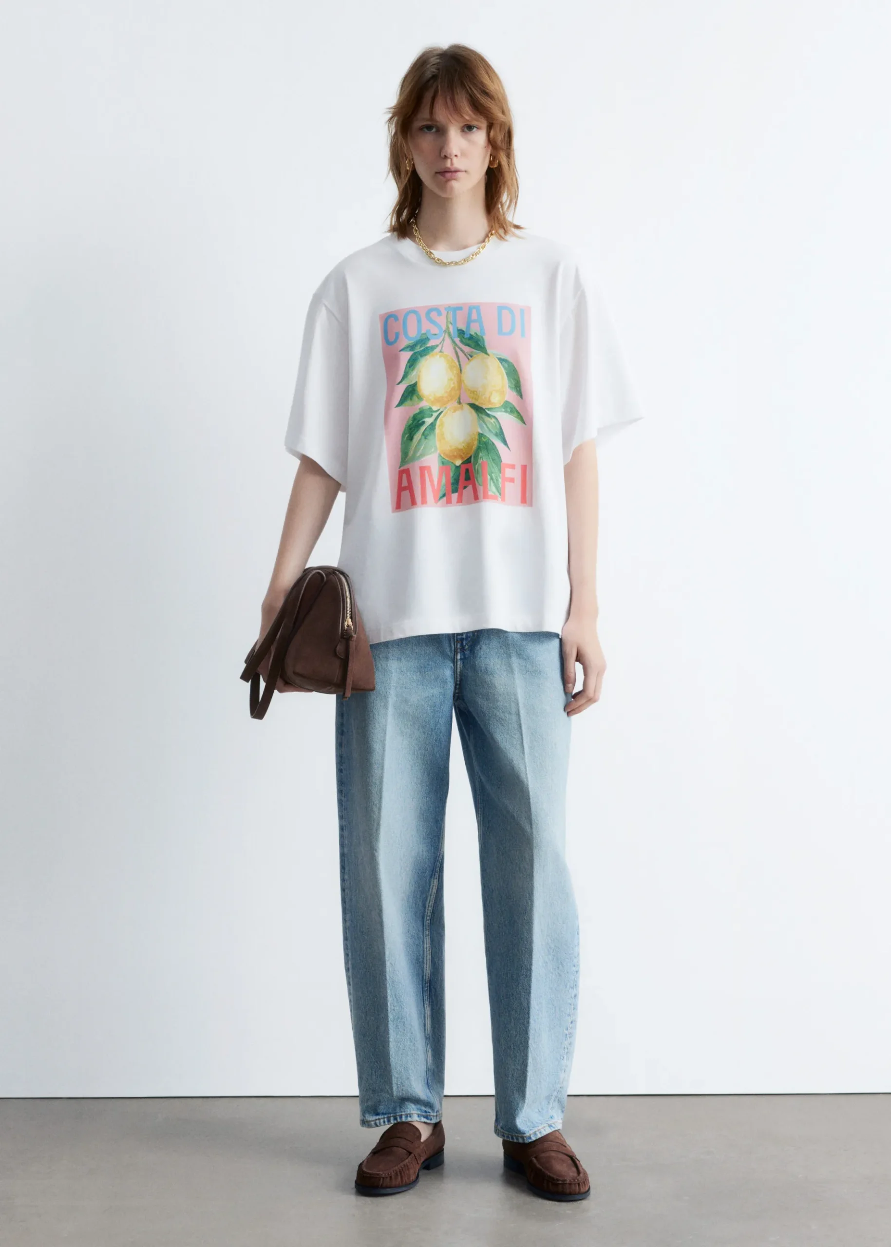 & Other Stories Bedrucktes Oversized-T-Shirt