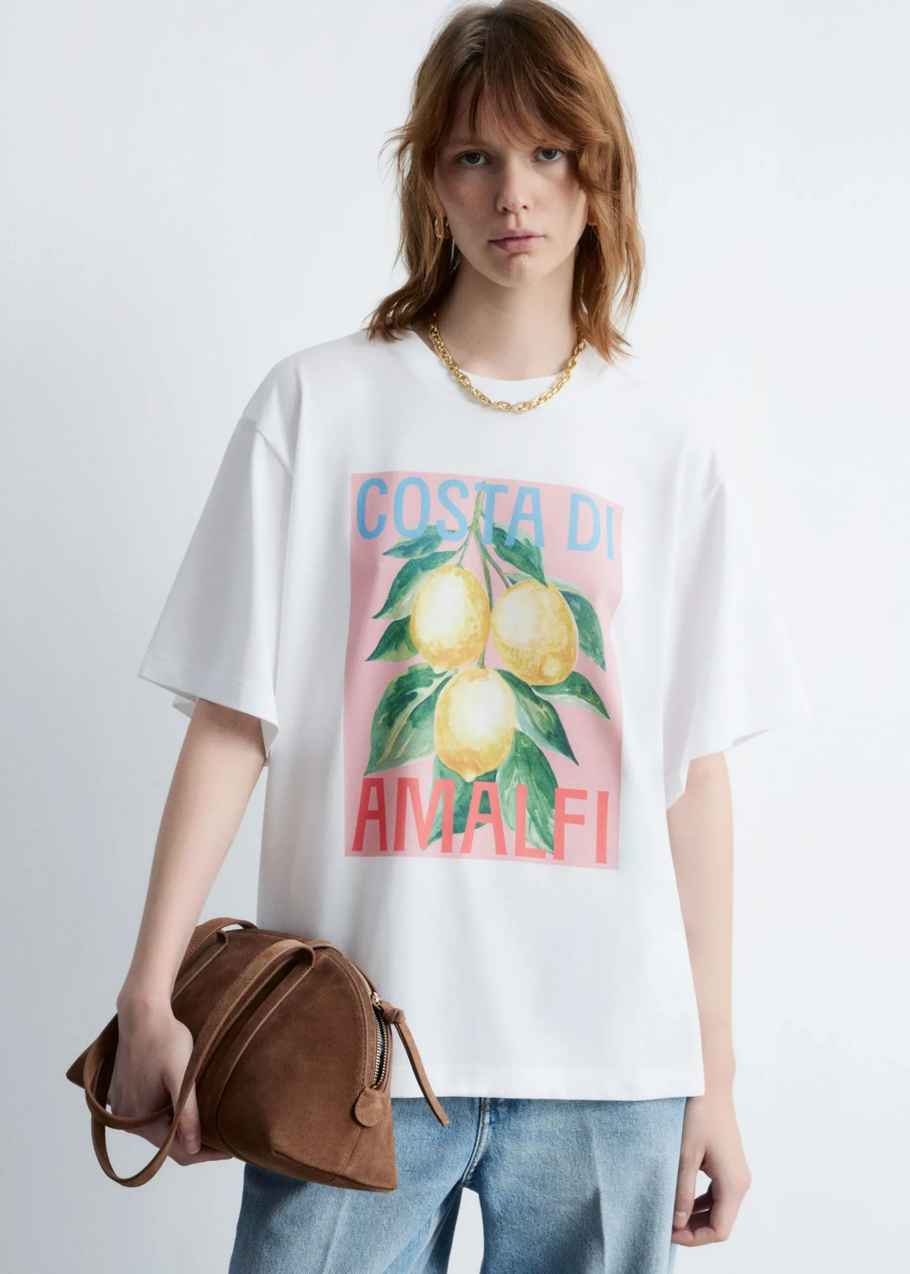 & Other Stories Bedrucktes Oversized-T-Shirt