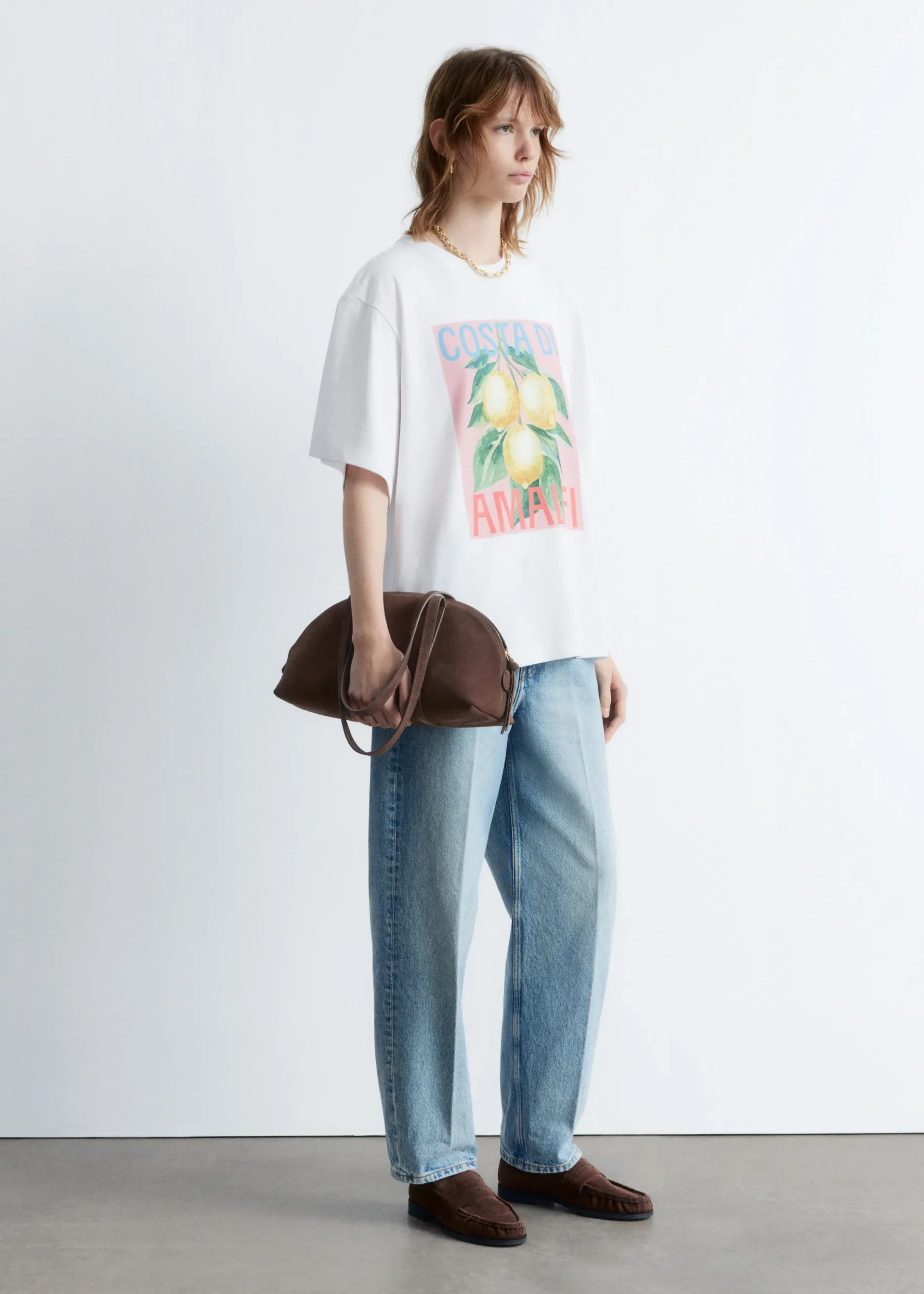 & Other Stories Bedrucktes Oversized-T-Shirt