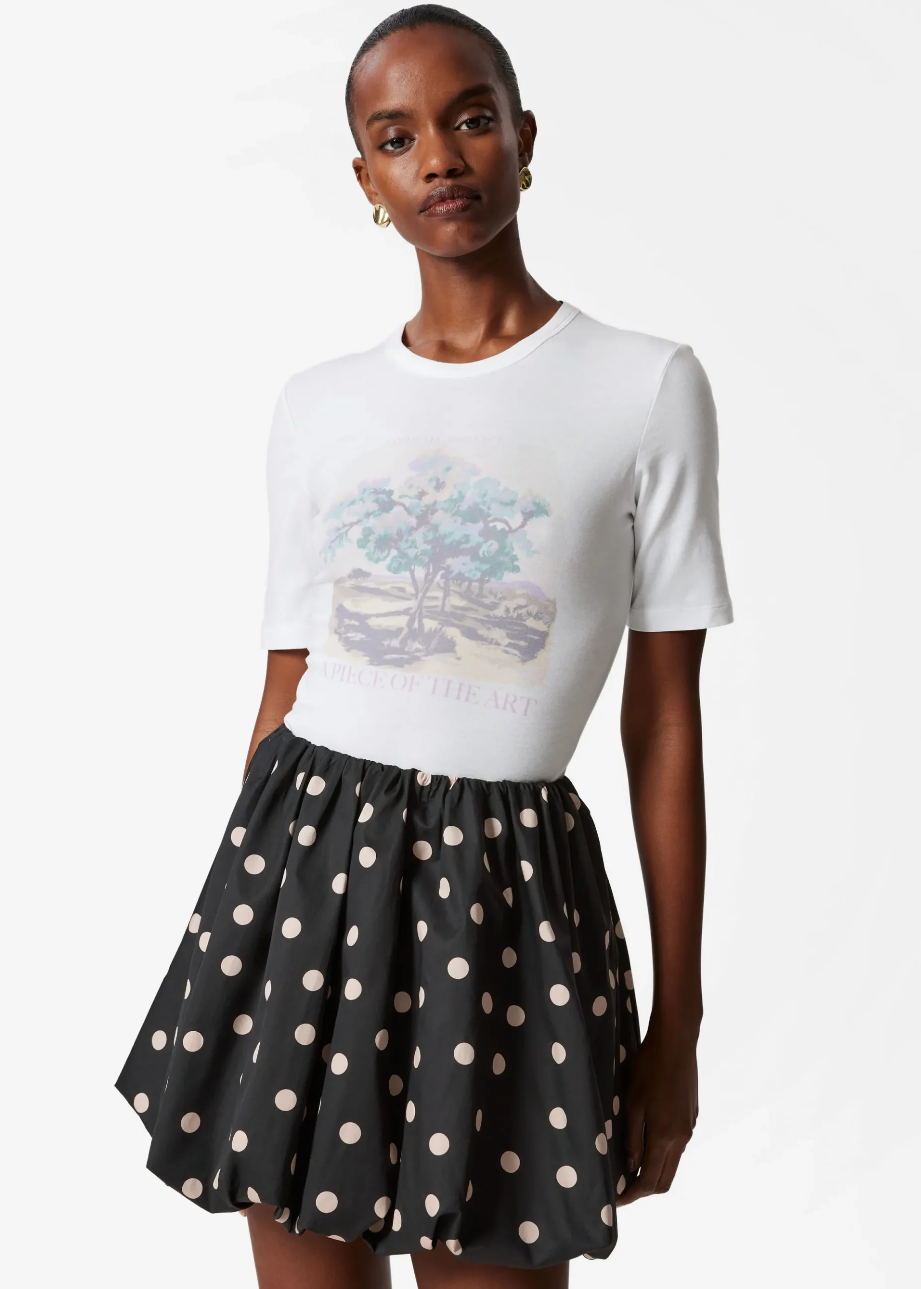 & Other Stories Bedrucktes T-Shirt