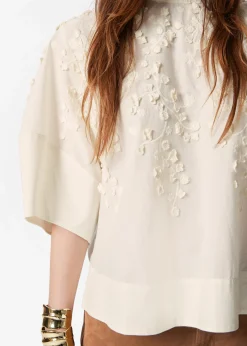 & Other Stories Bestickte Bluse