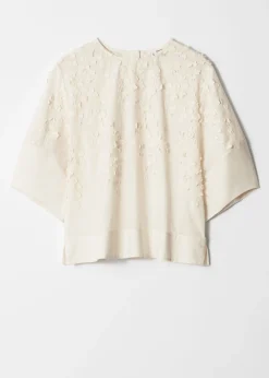 & Other Stories Bestickte Bluse