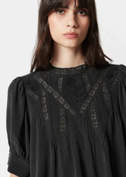 & Other Stories Bestickte Spitzenbluse