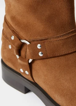 & Other Stories Bikerstiefel aus Wildleder