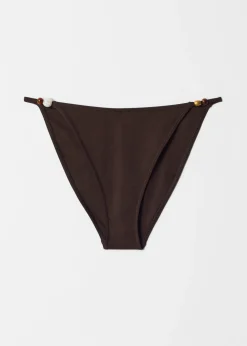 & Other Stories Bikinihose mit Perlenverzierung