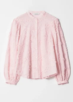 & Other Stories Bluse mit Puffärmeln