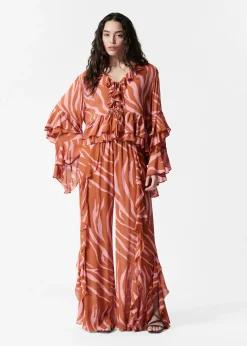 & Other Stories Bluse mit Rüschen