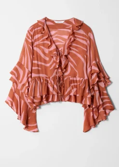 & Other Stories Bluse mit Rüschen