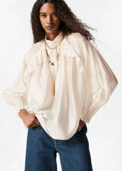 & Other Stories Bluse mit Rüschen