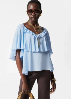 & Other Stories Bluse mit Rüschen