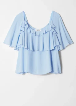 & Other Stories Bluse mit Rüschen