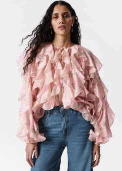 & Other Stories Bluse mit Rüschen