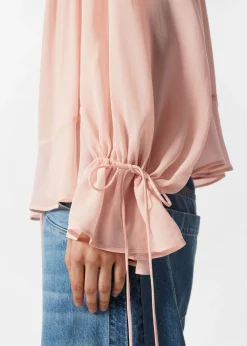 & Other Stories Bluse mit Rüschen