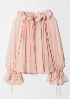 & Other Stories Bluse mit Rüschen