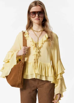 & Other Stories Bluse mit Rüschen